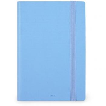 Carnet d’écriture 12M – Taille moyenne – Bleu Crystal