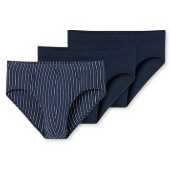 Schiesser Minislip 95/5 Essentials, bequemer Schnitt, 3er Pack, Blau