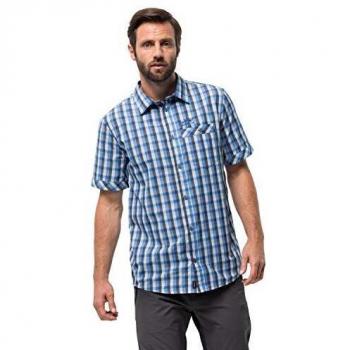 Nachtblaues Jack Wolfskin Herren Shirt „Napo River“ M