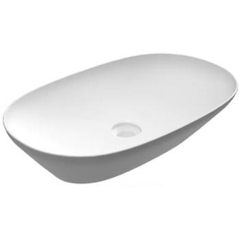 Lavabo d'appoggio ovale RAK Ceramics 60x36 cm Bianco