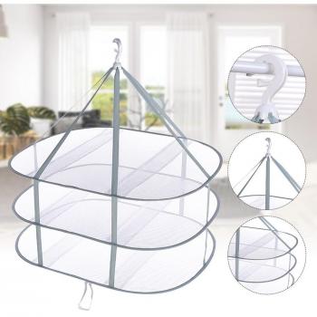 360-Degree Rotating Laundry Drying Basket