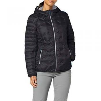 CMP Chaqueta de plumas mujer gris y negro