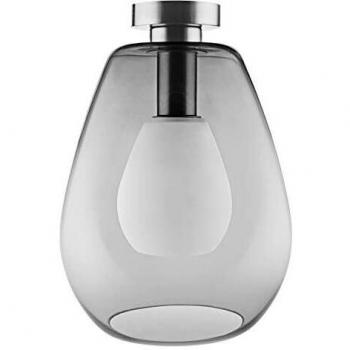 Plafone LED 260X345 in Grigio Fumo