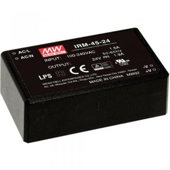 Alimentatore AC/DC 45.6W Mean Well IRM-45-12