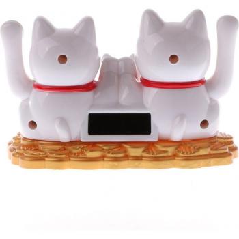 Solar Powered Bobblehead Cat
