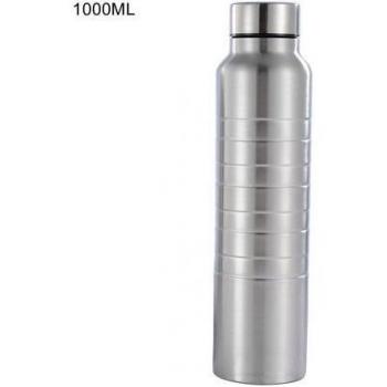Bouteille à eau roulée 1 L en acier inoxydable