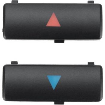 2Pcs Car A/C Control Panel Switch Button Cover for BMW X5 E39 E53 525I 530I 540I M5