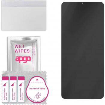 Apgo Privacy Matte Hybrid Nano Screen Protector Designed for Alcatel 1S 2021, Scratch-Resistant, Flex-Nano Technology