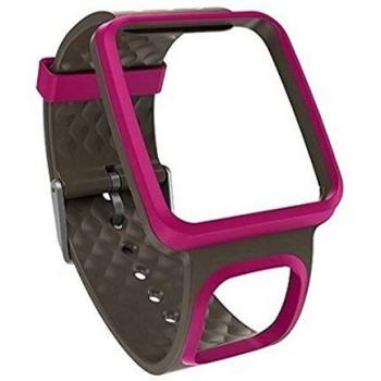 TomTom Damen‑GPS‑Uhr (Rosa) mit schmales Wechselarmband