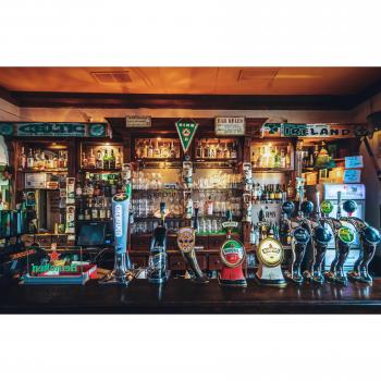 Pub Charme Wandgestaltung