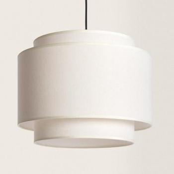 LEDKIA LIGHTING Pendant lamp metal and fabric arija (99695_205878)