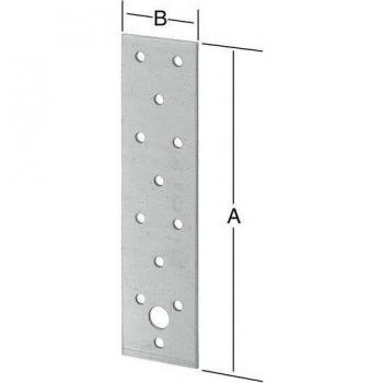 Feuille Perforée 40×120 mm Acier Galvanisé CE