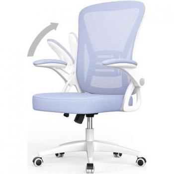 Sedia Ufficio Rattantree Viola, Braccioli Ribaltabili 90°, Supporto Lombare