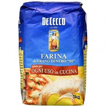 De Cecco, Prodotto da Forno, Farina di Grano Tenero 00, 2 kg