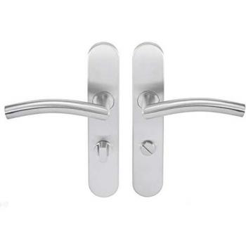 Poignée Bricard Tempo Classic – Cadre en Inox avec Plaque Intégrée