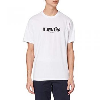 Levi's Logo T-Shirt Relaxed Fit Weiß