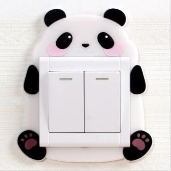 Cute Glow-in-the-Dark Socket Sticker