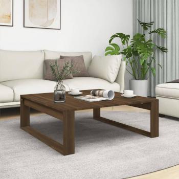 Carvalho Central VidaXL Mesa 100x100x35cm