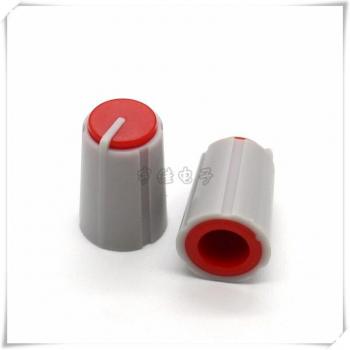 Encodeur rotatif volume 11x17 mm, demi-arbre plastique – lot de 10