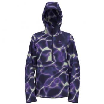 Giacca da Running Odlo Zeroweight Print Donna Lilla