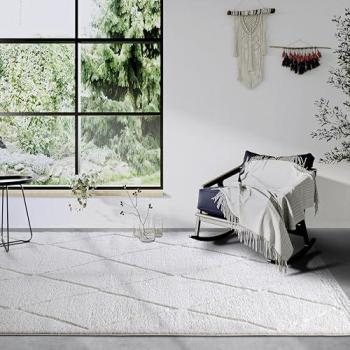 Geometric Design Area Rug by Elle Decoration 80x120cm