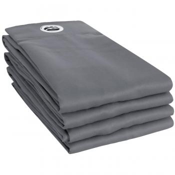 Tende Termiche Isolanti Deconovo 140x180 CM Grigio Chiaro