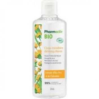 PHARMACTIV BIO L' Eau Micellaire Démaquillante 500ml