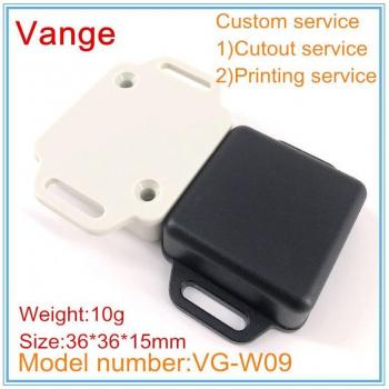 2pcs Small Wall-Mounted Plastic Case IP54 36x36x15mm
