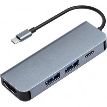 Hub multifonctionnel 4 en 1 PD, Station de charge rapide