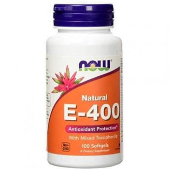 Now Foods Vitamina E 400 UI 100 Perlas
