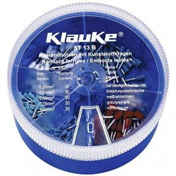 Klauke Assortiment de 150 embouts de câblage ST13B