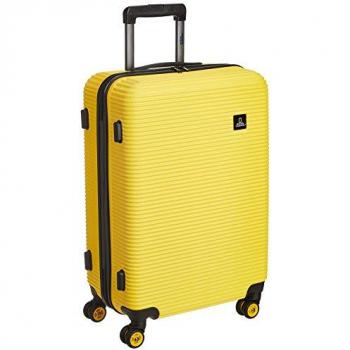 Valise rigide National Geographic Abroad Jaune 76 cm avec trolley intégré