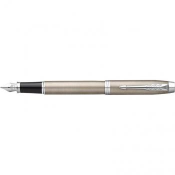 Mid-Weight Parker IM Monochrome Fountain Pen – Champagne Color