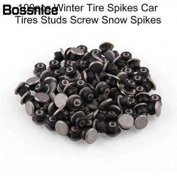 Bossnice 100pcs Tire Studs for Snow