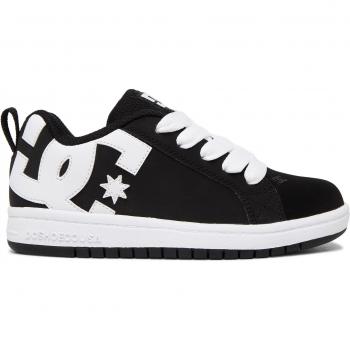 Tênis DC Shoes Court Graffik Black & White