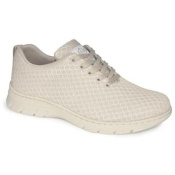 Zapatilla sanitaria DIAN CALPE con rejilla y plantilla acolchada