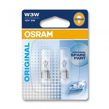 OSRAM ORIGINAL W3W W2.1x9.5d 12 V/3 W (2er Blister)