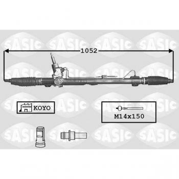 SASIC 7170028 Zahnstangenlenkung