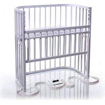 Weiß lackiertes BabyBay GrowBox – Beistellbett für die ganze Familie