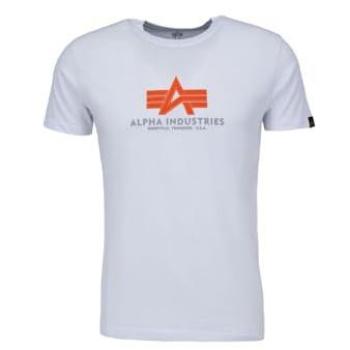 T-shirt Alpha Industries en caoutchouc blanc M