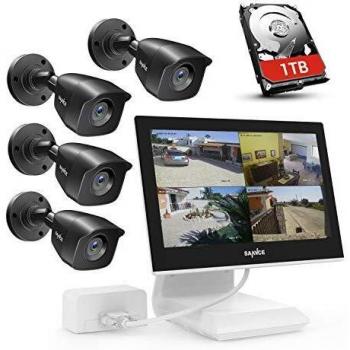 Sannce IntelliCam 4x2MP 1080p Wireless Security System