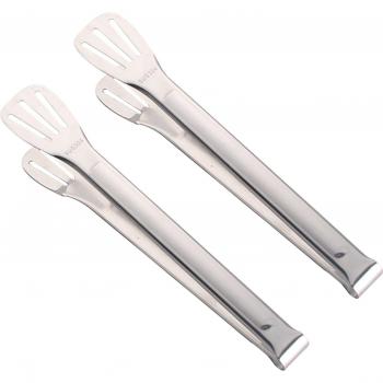 Portable Stainless Steel Kitchen Tongs
