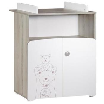 WhiteWood BearScreen BabyChanging Table – 97×76×66 cm