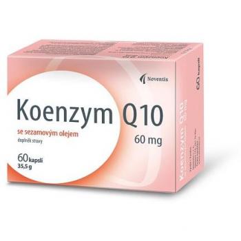 Koenzym Q10 60mg Se Sezamovým Olejem Cps.60