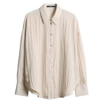 Someday Damenbluse Creme – Size 40 (Zlimay)