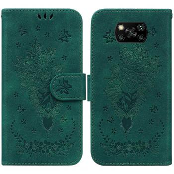 Couvercle Butterfly Rose Magnétique Ultra‑Doux pour Xiaomi – Jaune/Vert
