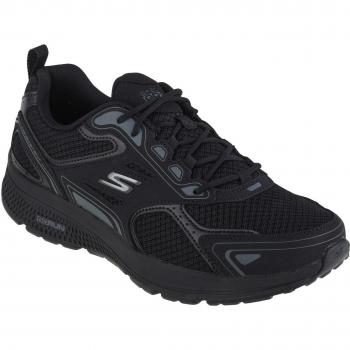 Skechers Go Run Consistent, schwarze Herren-Laufschuhe