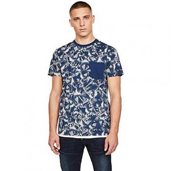 Camiseta G-STAR RAW Thistle Pocket Straight, Color Multicolor, Talla L