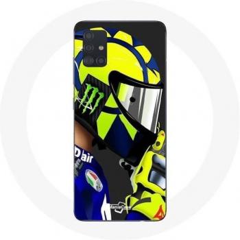 Funda de velocidad Valentino Rossi para Samsung Galaxy A71