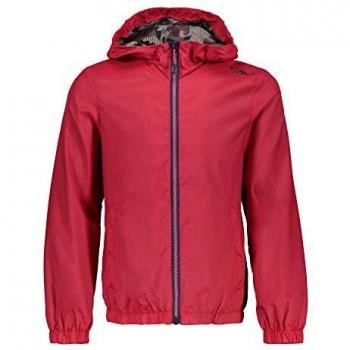 CMP Mädchen Funktionsjacke FIX Hood Jacket rot Unifarben (128)